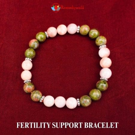 Fertility Bracelet, Unakite Moonstone Combination Bracelet 8mm