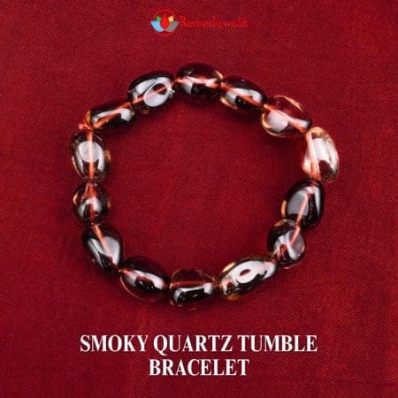 Smoky Quartz Tumble Bracelet