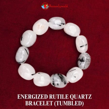 Energized Rutile Quartz Bracelet (Tumbled)