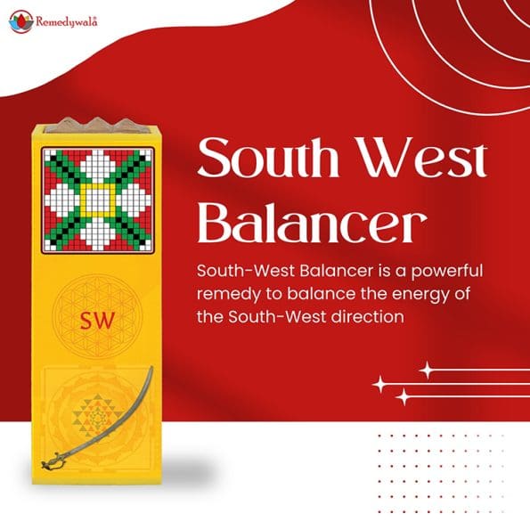 South-West Booster, Prithvi Booster, Nairuti Booster for Vastu - Remedywala