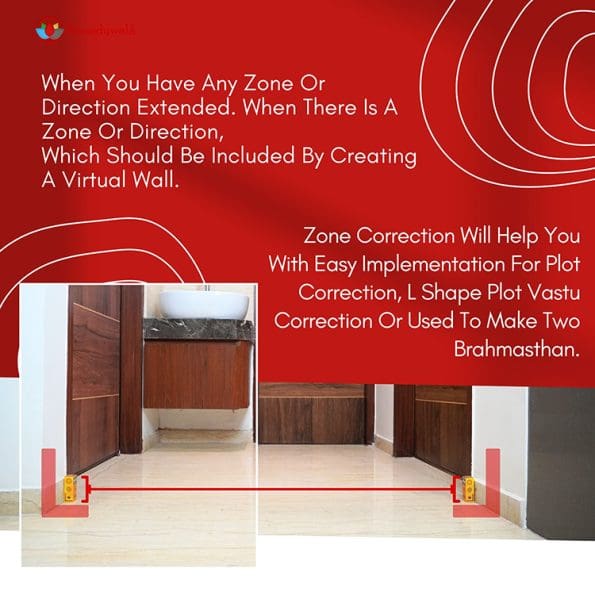 Vastu Zone Correction - (Zone Cutter for Space Surgery)