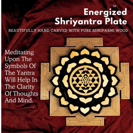 Energized Shriyantra Plate, Sri Yantra