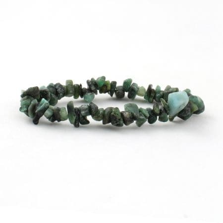Charged Activated Energized Chrysoprase Chips Bracelet