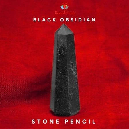 Remedywala Black Obsidian Pencil