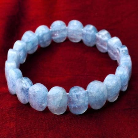 Aquamarine Bracelet (Diamond Cut Tumble) – Remedywala
