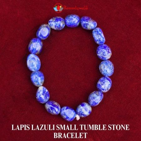 Lapis Lazuli Small Tumble Stone Bracelet- Remedywala