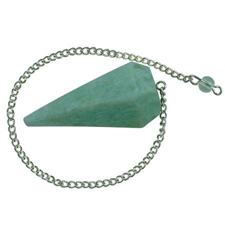 Amazonite Crystal Dowsing Pendulum