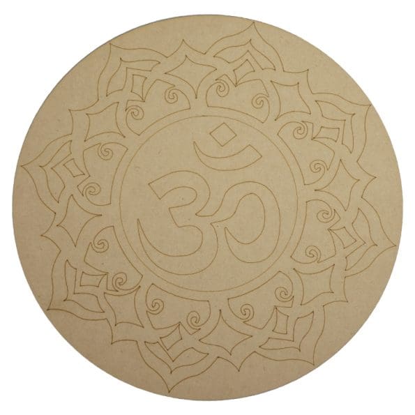 Om ॐ Plate (12 Inch)