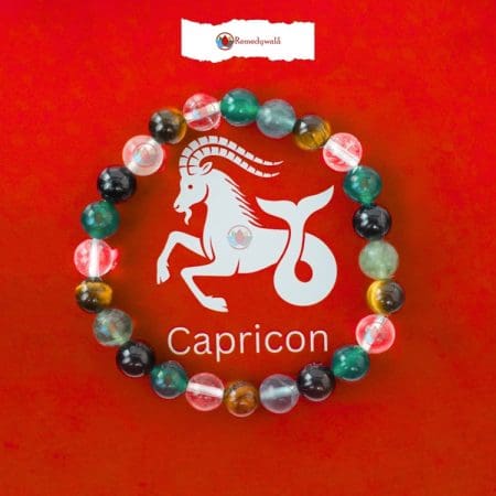 Capricorn Zodiac Crystal Bracelet