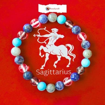 Sagittarius Zodiac Crystal Bracelet