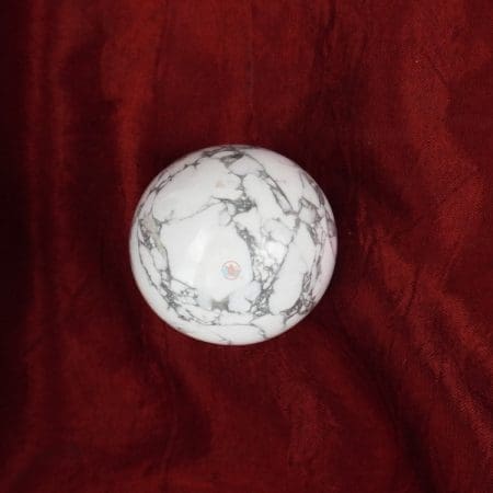 White Howlite Sphere Ball